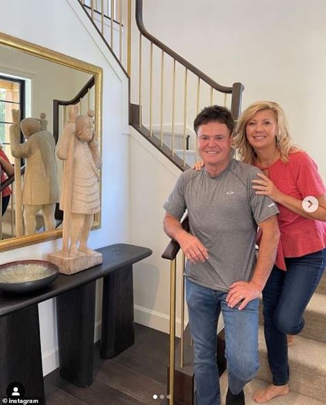 Donny Osmond, 63, details becoming paralysed after surgery Debbie Osmond, Merrill Osmond, Osmond Family, The Osmonds, Donny Osmond, Under The Knife, Marie Osmond, After Surgery, Parade Of Homes