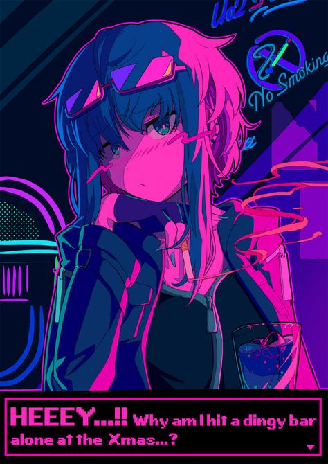 Neon Cyberpunk Aesthetic, Vaporwave Anime, Neon Cyberpunk, Arte Do Kawaii, Vaporwave Art, Cyberpunk Anime, Cyberpunk Aesthetic, Arte Cyberpunk, Japon Illustration