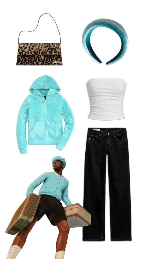 Tyler The Creator Concert Outfit Ideas Women, Tyler Inspired Outfits, Frank Ocean Concert Outfit, Tyler The Creator Concert Outfit Ideas, Tyler The Creator Dti Outfit, Tyler The Creator Outfits Inspiration Women, Tyler The Creator Outfits Ideas, Outfit Ideas Tyler The Creator, What To Wear To A Tyler The Creator Concert