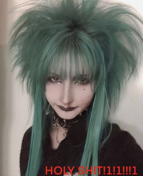 vkei V Kei Hairstyles, Vkei Hairstyles, Vkei Haircut, Vkei Hair, Vkei Makeup, Visual Kei, Hush Hush, Hair Inspo, Makeup Looks