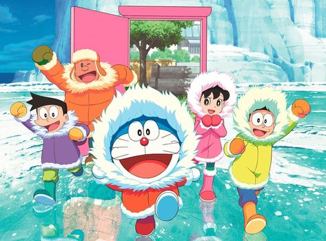 Doraemon Images, Doremon Nobita, Doraemon Movie, Cute Doraemon, Doraemon And Friends, Sinchan Wallpaper, Doraemon Nobita, Doremon Cartoon, Japanese Animated Movies