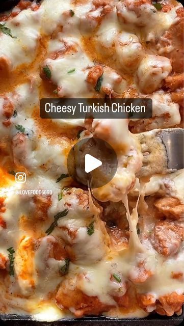 Me-Tabbu on Instagram: "Cheesy Turkish Chicken Recipe || looks delicious and easy to prepare || so what are you thinking about it || Comment below 👉🏻||ok listen Try to Save the recipe for later or Share it with your family 🫶🏻#recipe #chicken #reels" Turkish Chicken Recipes, Chicken Turkish Recipes, Turkish Chicken Soup, Chicken Changezi Recipe Video, Baked Chicken Kiev, Afghani Chicken Recipe Video, Chicken Kiev Recipe, Turkish Chicken, Fish And Chicken