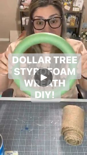 4K views · 75 reactions | Dollar Tree styrofoam wreath DIY! This is perfect for summer, outdoor, or nautical decor! 🛟 #dollartree #dollartreediy #dollartreecrafts #nauticaldecor #forsimplekeeps | For Simple Keeps | For Simple Keeps · Original audio Styrofoam Wreaths Diy, Foam Ring Crafts, Dollar Tree Tree Of Life Wreath Diy, Foam Wreath Ideas, Dollar Tree Wreaths Diy, Foam Wreath Ideas Diy, Styrofoam Wreath Ideas, Dollar Tree Nautical Diy, Diy Reef