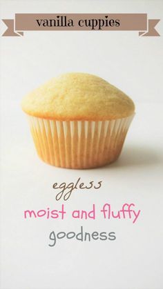 Eggless Vanilla Cupcakes, Eggless Cupcakes, Vegan Buttermilk, Cake Recipes Without Eggs, Easy Vanilla Cupcakes, Egg Free Cakes, Egg Free Baking, Eggless Cakes, Vanilla Muffins