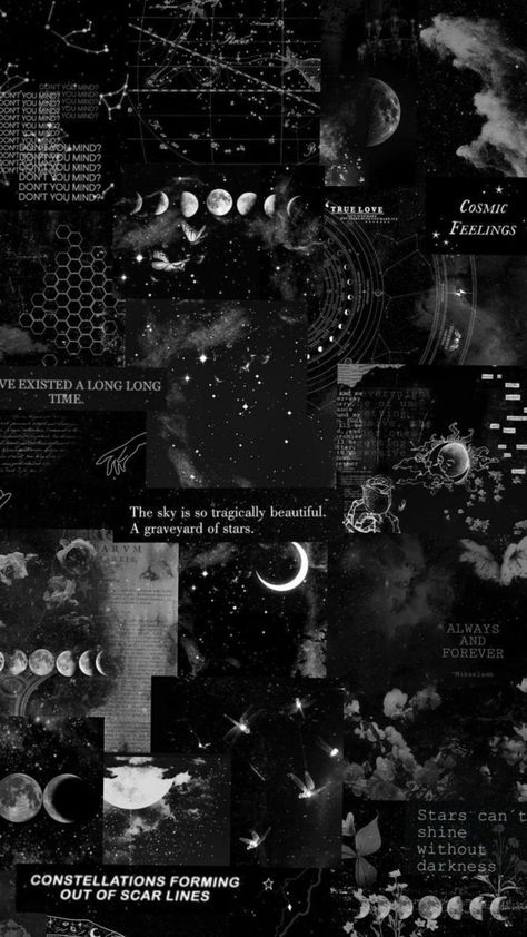 Asthetic Picture Wallpaper Dark, Moon Lockscreen, Uicideboy Wallpaper, Universe Aesthetic, Moon And Stars Wallpaper, Aesthetic Lockscreens, Sassy Wallpaper, Iphone Wallpaper Classy, Pretty Wallpapers Tumblr