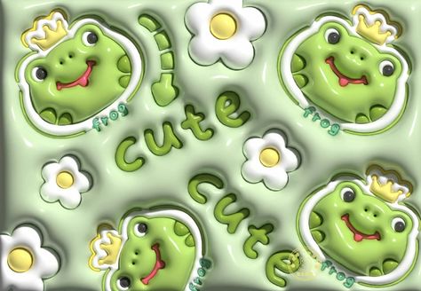 3d Wallpaper Cute For Laptop, 3d Wallpaper For Pc, Starfish Drawing, Puffy Wallpaper, Cute Wallpaper For Laptops, 3d Wallpaper Cute, Frog Wallpaper, Jelly Wallpaper, 3d Wallpaper Iphone