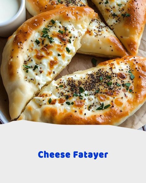 PrintCooking | Cheese Fatayer | Facebook Cheese Fatayer, Party Appetizers, Shredded Mozzarella, Appetizers For Party, Mozzarella Cheese, Feta Cheese, Parsley, 1 Cup, Mozzarella