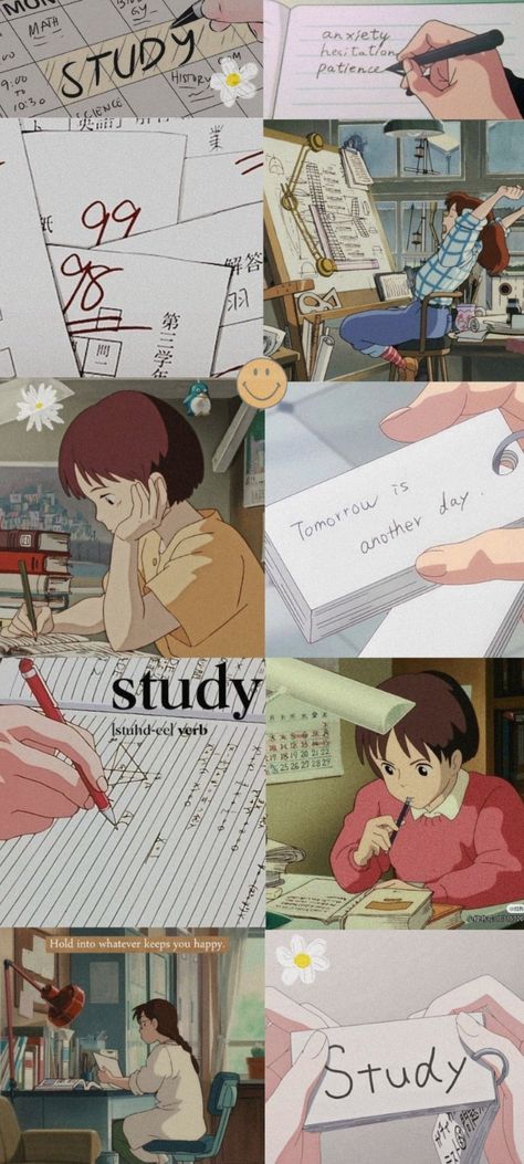 Study Art Anime, Studying Inspo Wallpaper, Exam Motivation, Effective Study Tips, Study Pictures, Study Motivation Video, Cute Inspirational Quotes, Study Motivation Quotes, Study Motivation Inspiration