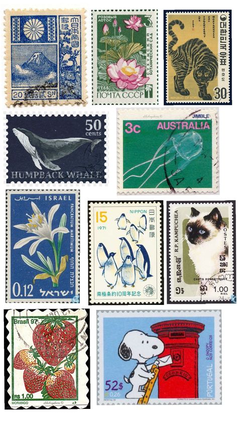 #stamps #selopostal #vintage Mail Stamps Aesthetic, Vintage Mail Stamps, Vintage Stamps Aesthetic, Stamps Aesthetic Vintage, Post Stamp Aesthetic, Stamp Sticker Design, This Belongs To, Stamp Collection Aesthetic, Cute Stamp Stickers