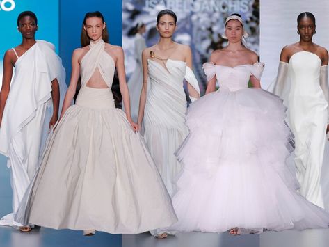 2025 Bridal Gowns, 2025 Bridal Trends, Every Aesthetic, Bridal Trends, Couture Bridal Gowns, Wedding Marketing, American Wedding, Bridal Show, Bride Gowns