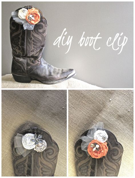 Boot Jewelry Diy Ideas, Bling Cowboy Boots, Boot Decor, Diy Wedding Shoes, Cute Scarves, Boot Charms, Cute Cowgirl Boots, Boots Diy, Flower Boots