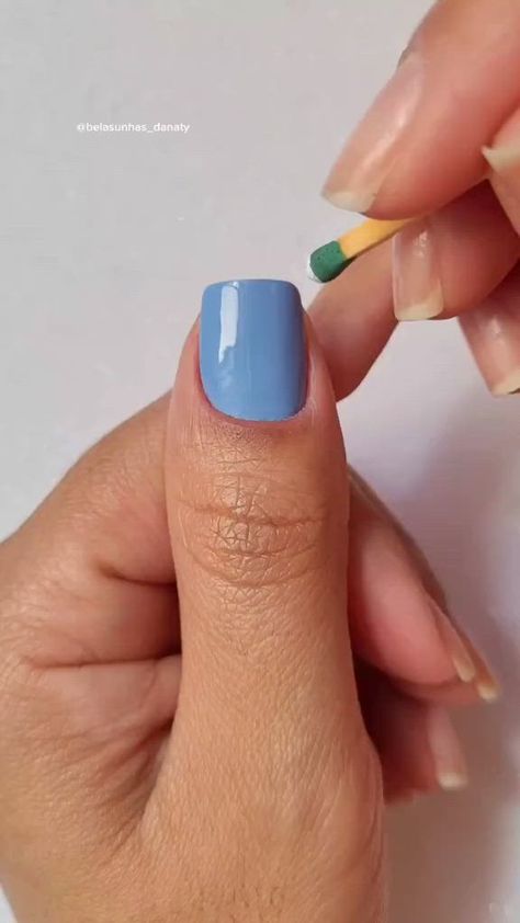 Diy Nails Easy, Bentuk Alis, Quick Nail Art, Beauty Hacks Nails, Hello Nails, Red Polish, Cute Simple Nails, Gel Nails Diy, Simple Gel Nails