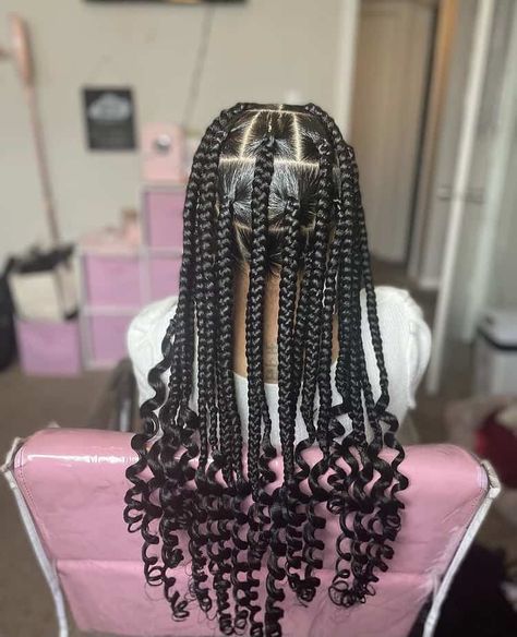 Coi Leray Braids: How to, Tutorials & Inspired Styles Lines Hairstyles, Coi Leray Braids, Black Kids Braids Hairstyles, Coi Leray, Braiding Your Own Hair, Short Box Braids Hairstyles, Kids Braids, Short Box Braids, Birthday Hairstyles