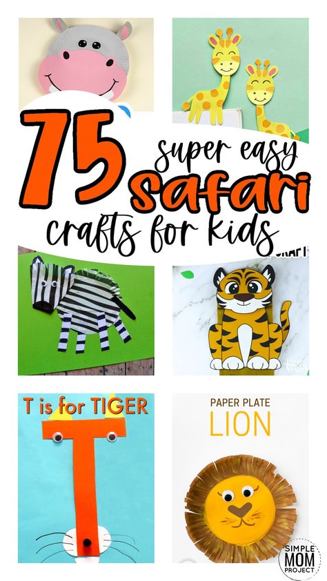 Are your kids ready to go on a safari crafting … 75+ Safari Jungle Theme Crafts and Activities for Preschoolers Read More » The post 75+ Safari Jungle Theme Crafts and Activities for Preschoolers appeared first on Simple Mom Project. Safari Activities For Preschool Free Printable, Jungle Animals Crafts For Preschoolers, Safari Themed Crafts For Kids, Safari Crafts For Toddlers, Safari Hat Craft, Jungle Crafts For Toddlers, Safari Activities For Preschool, Safari Preschool Activities, Jungle Preschool Activities