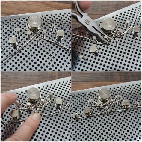 How To Make Tiara, Basic Wire Wrapping, Tiara Diy, Ear Cuff Diy, Headbands Diy, Diy Tiara, Ballet Headpieces, Wire Jig, Handmade Tiaras