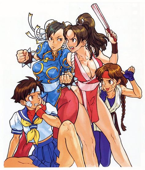 Mai King Of Fighters, Kinu Nishimura, Shiranui Mai, Capcom Vs Snk, Capcom Vs, Snk King Of Fighters, Chun Li Street Fighter, Street Fighter 2, Street Fighter Characters