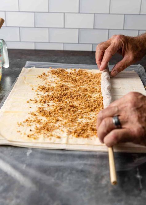 Baklava Variations, Baklava Recipe Middle Eastern, Baklava Sticks, Walnut Baklava Recipe, Baclavale Recipes Greek, Baklava Fingers, Recipe For Baklava, Phyllo Dessert, Baklava Recept