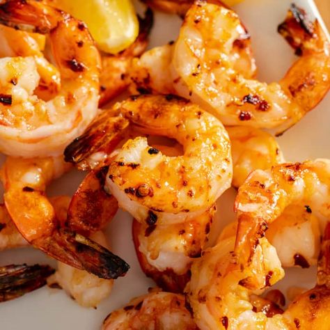 Garlicky Broiled Shrimp | Cook's Illustrated Test Kitchen Recipes, Broiled Shrimp, American Test Kitchen, Cooks Illustrated Recipes, Garlicky Shrimp, Donut Toppings, Cookie Toppings, America's Test Kitchen Recipes, America's Test Kitchen