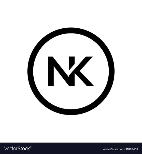 Nk Logo Design Letter, Nk Logo, Numbers Typography, Motivation Video, Illustrator Design, Luxury Logo Design, Photography Logo Design, Instagram Frame Template, Congratulations Baby