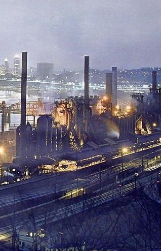 Steel Town - Pittsburgh, PA, but all the mills are gone from city limits.  Still it thrives! Forbes Field, La Confidential, Pittsburgh Pride, Vintage Pittsburgh, Metal Bridge, Pittsburgh City, Steel Mill, University Of Pittsburgh, Industrial Photography