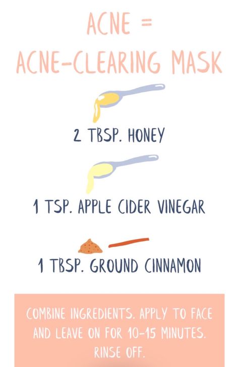 Homemade Acne Mask, Acne Scar Mask, Dry Skin Acne, Clear Face Mask, Homemade Face Mask, Mask For Dry Skin, Honey Face Mask, Acne Face Mask, Diy Acne