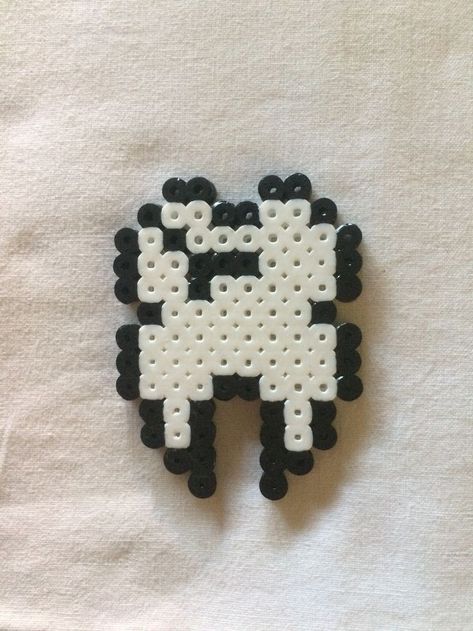 Tooth Pixel Art, Melty Bead Designs, Hamma Beads Ideas, Easy Perler Bead Patterns, Perler Ideas, Pearl Beads Pattern, Easy Perler Beads Ideas, Art Perle, Hama Beads Design