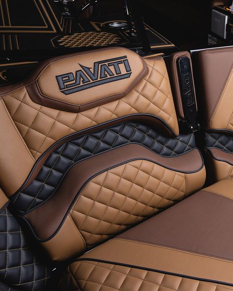 At Pavati, we understand that your boating adventures should be nothing short of extraordinary. That's why we've crafted these stunning pillows to enhance your onboard comfort and elevate your boat's interior to a whole new level.   🔹 Double Stitched for Durability  🔹 Diamond-Patterned Elegance  🔹 Unmatched Comfort on the Water  🔹 Elevate Your Boating Experience  🔹 Weighted Buoyant Pillows that Stay in Place Car Seat Upholstery, Boat Upholstery, Wakeboard Boats, Boat Wraps, Custom Car Interior, Van Ideas, Boat Interior, Yacht Interior, Leather Car Seat Covers