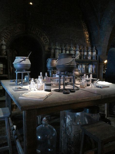 Potions Classroom Aesthetic, Potions Classroom, Classroom Aesthetic, Harry Potter Rpg, Aesthetic Harry Potter, Albus Severus Potter, Welcome To Hogwarts, Hogwarts Castle, Hogwarts Aesthetic