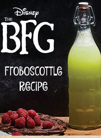 Frobscottle Recipe - Make your own Frobscottle drink, just like Sophie and The BFG enjoy! Bfg Frobscottle Recipe, Bfg Themed Snacks, Big Friendly Giant Activities, Bfg Birthday Party Ideas, Bfg Party Food, Book Inspired Food, Literature Recipes, Bfg Party, The Big Friendly Giant