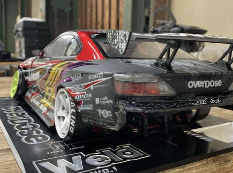 Nissan S15, Mini Crafts, Nissan R35, Rc Drift Cars, Rc Drift, Drift Car, Drift Cars, Kit Cars, Car Stuff