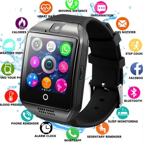 Electronics Gadgets Technology, Bluetooth Watch, Watch Clock, Smart Watch Android, Ios Phone, Smart Watches Men, Electronics Gadgets, Music Players, Phone Call