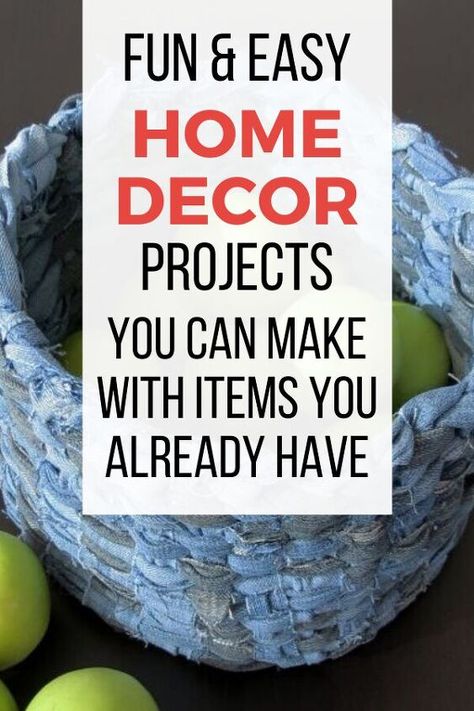 If you're looking for easy home decor projects for your bedroom, living room or kitchen, check out this post to get ideas for home decor on a budget. #diy #homedecor #easydiy Diy Dopamine Decor, Recycling Crafts, Marble Mugs, Home Decor Ideas Diy, Geometric Pendant Light, Paint Brush Holders, Craft Cabinet, How To Clean Silver, Diy Mugs