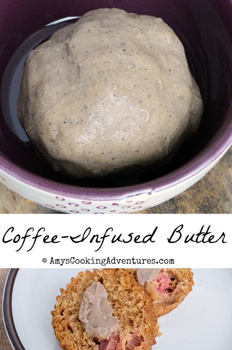 Espresso Butter, Infused Butter Recipe, Butter Coffee Recipe, Breakfast Butter, Witch Recipes, Coffee Butter, Breakfast Cakes, Tiny Bites, Compound Butters