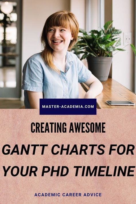 It’s a common scenario: you have never heard about Gantt charts. Then, when writing a PhD application or planning your PhD timeline for the upcoming years, someone suggests: You should include a Gantt chart! No need to worry. Here is all you need to know about Gantt charts for your PhD timeline. #PhD #timeline #academia #postgrad #university Phd Application, Gantt Chart, Post Grad, Career Advice, Need To Know, University, Writing, How To Plan