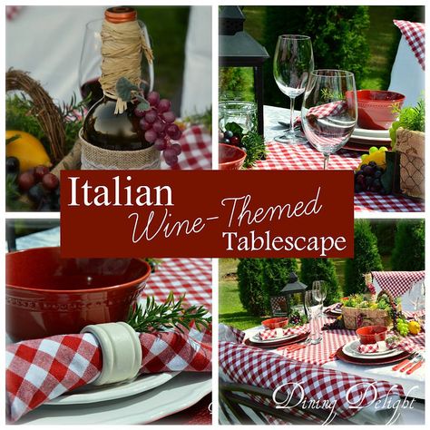 Italian Restaurant Table Decor, Italian Centerpieces Table Decorations Tuscan Style, Italian Themed Tablescape, Italian Dinner Table Decor, Italian Tablescape Ideas, Italian Centerpieces Table Decorations, Italian Dinner Decor, Italian Themed Rehearsal Dinner, Winery Themed Party