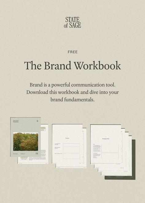 Logo vs. Brand Design Brand Strategy Templates, Brand Workbook, Dream Community, Branding Workshop, Branding Workbook, Branding Content, Business Fonts, Workbook Design, Conscious Business