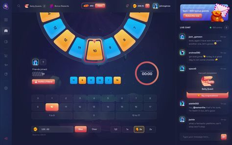 Casino Roulette UI Smart Method, Casino Roulette, Roulette Game, Digital Dashboard, Win Casino, Oc Design, Roulette Wheel, Flat Design Icons, Play Online Casino