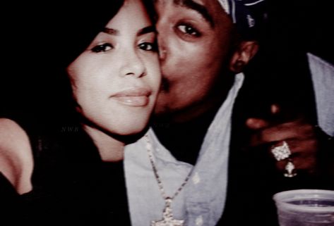 2pac & Aaliyah photoshopped by me 90s Rnb Aesthetic Playlist Cover, 2pac And Aaliyah, Rnb Aesthetic Playlist Cover, Tupac Aaliyah, Tupac And Aaliyah, 90s Rnb Aesthetic, Hip Hop Background, Playlist Pictures, Rnb Aesthetic