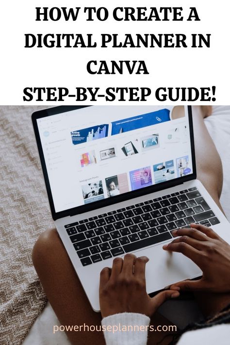 Learn how to plan, create, and sell digital planners using Canva. Perfect for both Mac and PC users. Take your planning skills to the next level with this detailed tutorial. Income Planner, Create A Digital Planner, Planner Review, Unique Planner, Print Planner, Make Passive Income, Planning Guide, Creating A Business, Planner Girl