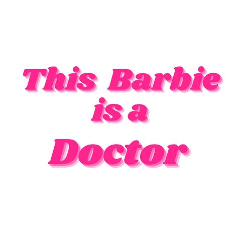 Medical Aesthetic Motivation, Medicine Pink Aesthetic, This Barbie Is In Med School, Vision Board Doctor Aesthetic, Med School Stickers, Med School Quotes, Medical Student Vision Board, Doctor Manifestation, Medical Vision Board