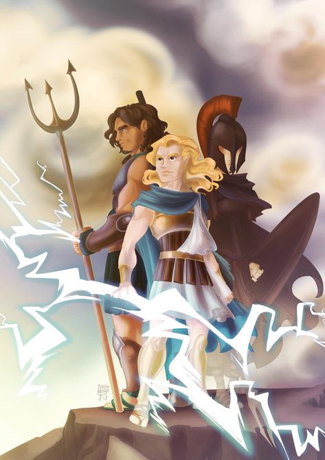 Hades And Persephone Comic, Zeus Poseidon Hades, Hades Poseidon, Zeus Hades, Zeus And Hades, Greek Gods And Goddesses, Percy Jackson Quotes, Greek And Roman Mythology, Greek Mythology Art