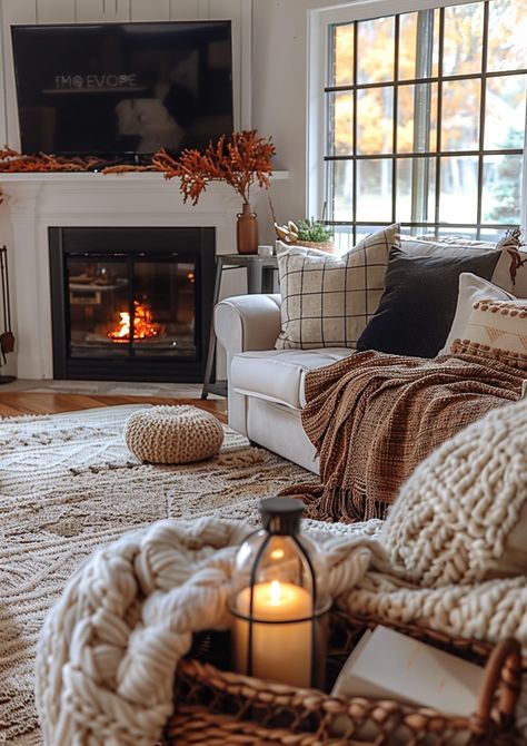 Transform your home into a cozy autumn retreat with these 29 stunning fall decor ideas! From warm color palettes and rustic accents to creative DIY projects and elegant centerpieces, find inspiration to make your space inviting and festive. Whether you're decorating your living room, dining table, or outdoor space, these ideas will help you capture the essence of the season. Save your favorites and start embracing the beauty of autumn in your home today! Fall Decor Ideas For The Home Modern, Townhouse Decorating Bedroom, Fall Home Decor Inspiration, Clean Home Inspiration, Modern Fall Decor Ideas For The Home, Calm Living Room Aesthetic, Autumn Home Aesthetic, Simple Fall Decor Ideas For The Home, Fall Decor 2024