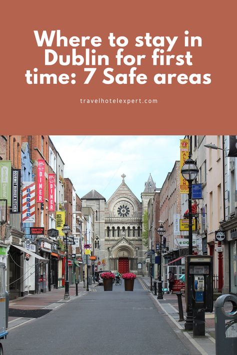 In this article, I will help you to find the best places to stay in Dublin for first-time visitors and tourists. I will share with you what I believe are the best and safest areas to stay in Dublin for first-timers and tourists, along with a helpful map and the best hotels in Dublin for various budgets. Where To Stay In Dublin Ireland, Jameson Distillery, Dublin Hotels, Guinness Storehouse, Grafton Street, Japan Travel Destinations, Dublin Castle, Dublin Travel, Georgian Architecture