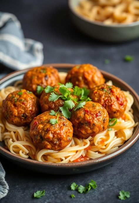 Sweet Potato and Red Lentil Meatballs Vegan Meatballs Recipe, Veggie Dip Recipe, Quinoa Meatballs, Spinach Meatballs, Mushroom Meatballs, Meatballs Recipes, Lentil Meatballs, Canned Jackfruit, Ube Recipes