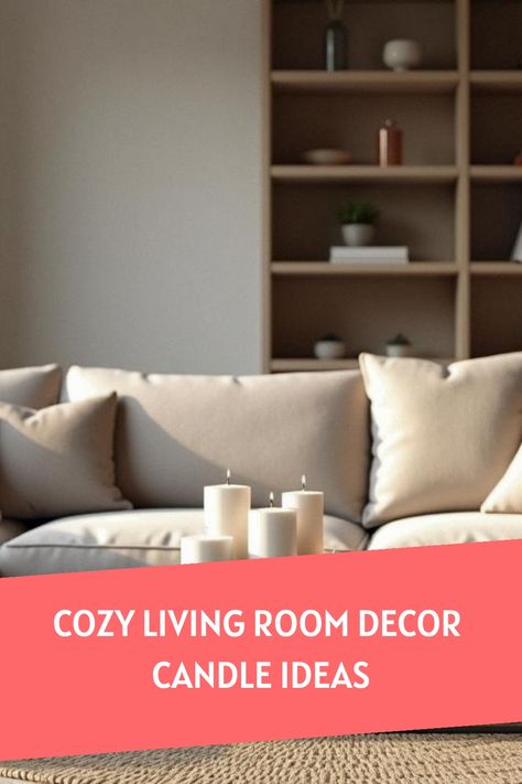 Cozy Living Room Decor Candle Ideas Candles In Living Room Ideas, Candles In Living Room, Decorating With Candles, Stylish Kitchen Decor, Living Room Candles, Cozy Living Room Decor, Natural Bedroom Decor, Chic Living Room Decor, Vibrant Living Room