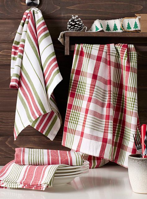 Weaving Christmas, Rigid Heddle Weaving Projects, Weaving Patterns Design, Towel Weaving, Rigid Heddle Weaving, Christmas Towels, Illustration Fashion Design, Kitchen Inspiration Design, Weaving Projects