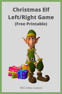 Christmas Left Right Game (Elf) Christmas Gift Exchange Games Free, Elf Christmas Games, Gift Exchange Games Left Right, Pass The Gift Christmas Story, Elf Left Right Game, Pass The Present Game Christmas For Kids, Left Right Center Game Rules, Left To Right Game, Christmas Pass The Gift Poem