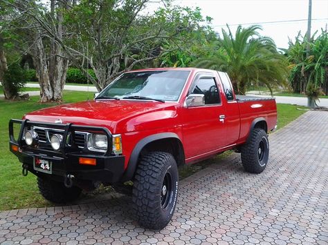 1993 Nissan pickup tire size #9 Nissan Hardbody 4x4, Pick Up Nissan, Nissan Pickup Truck, Small Truck Camper, Isuzu Motors, Datsun Pickup, Nissan Hardbody, Nissan 4x4, Hybrid Cars