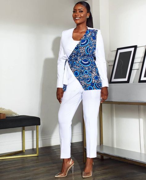 Ankara Suit Dress For Women, Ankara Trouser Suits For Ladies, African Print Pants Suits For Women, Ankara Pants Suits For Women, Ankara Suits For Women, Kaunda Suit For Women, Ankara Suits For Ladies, African Suits For Women, Ankara Jacket Styles