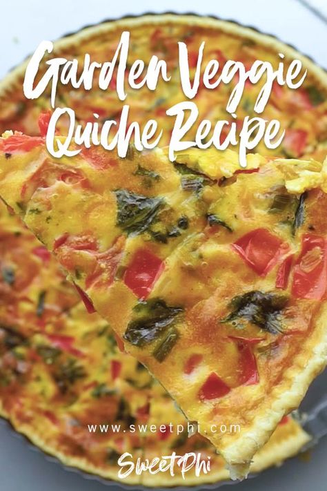 Duck Egg Quiche Recipes, Quiche Recipes Vegetarian, Quish Recipes, Quiche Veggie, Freeze Pizza, Veggie Quiche Recipes, Vegetable Quiche Recipes, Vegetarian Quiche Recipes, Freeze Pizza Dough